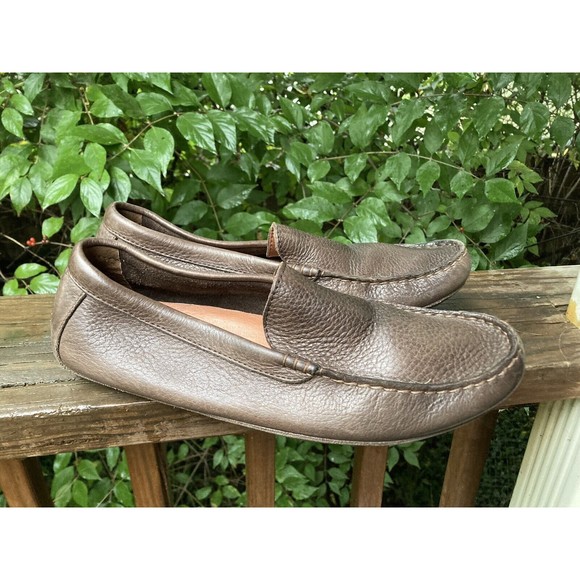 J.‎ Crew Driving Loafers Moccasins Mens 10.5 Brown Leather Slip On Casual Flats J. Crew | Shoes | J Crew Mens Brown Loafers Driving  main image 4